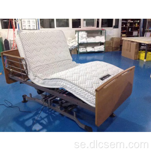 Modern vikbar justerbar elektrisk säng